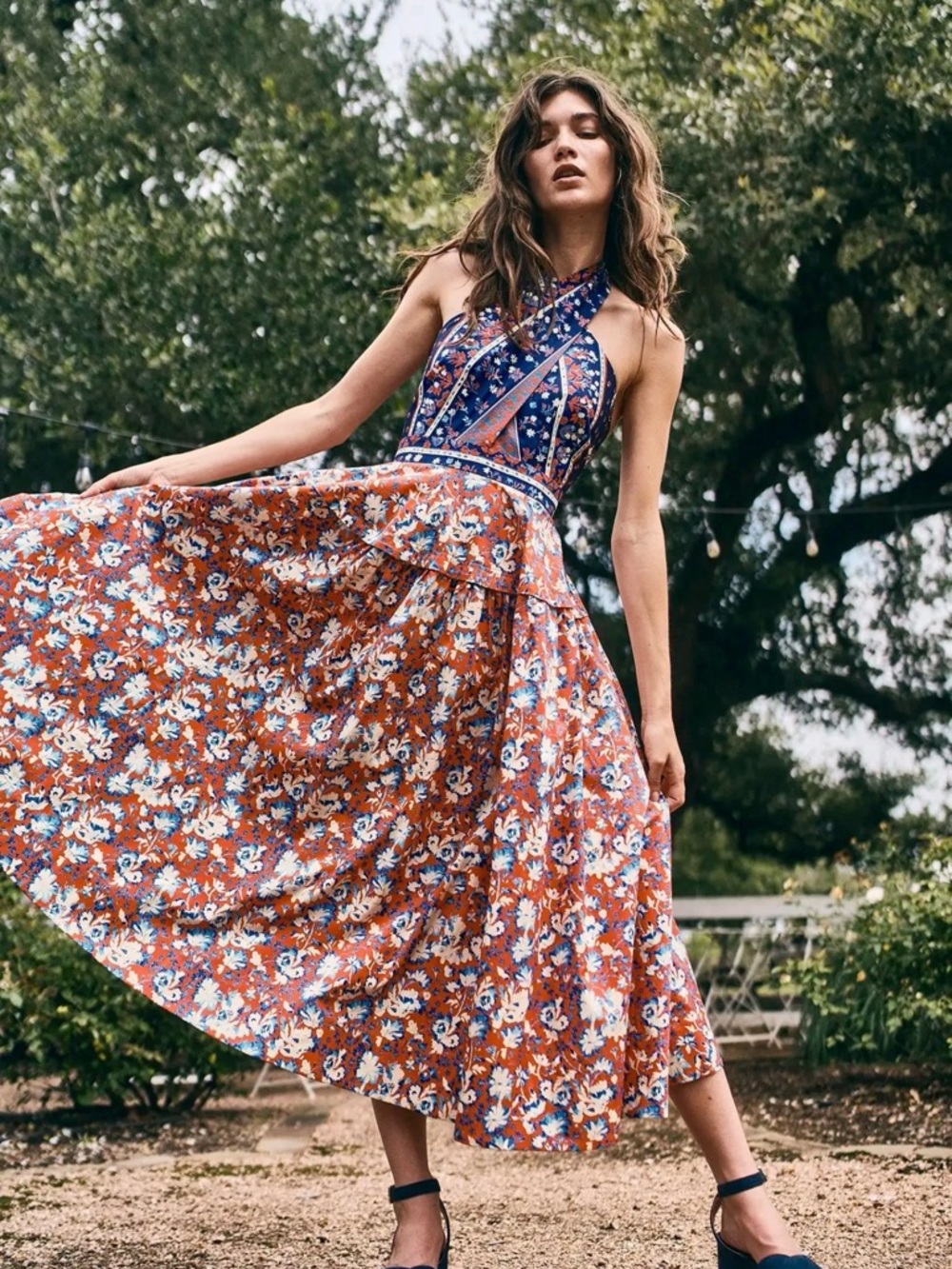 NWT Hunter Bell Bellamy Dress in Tapestry Floral Size 2